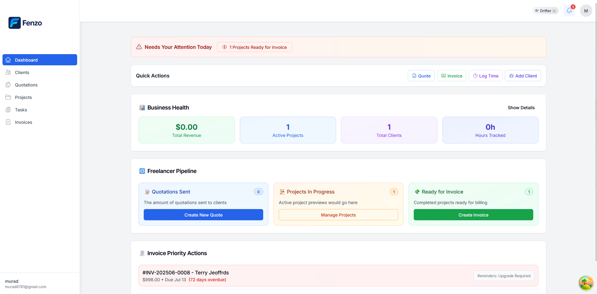 Fenzo - Business Management Platform screenshot 2