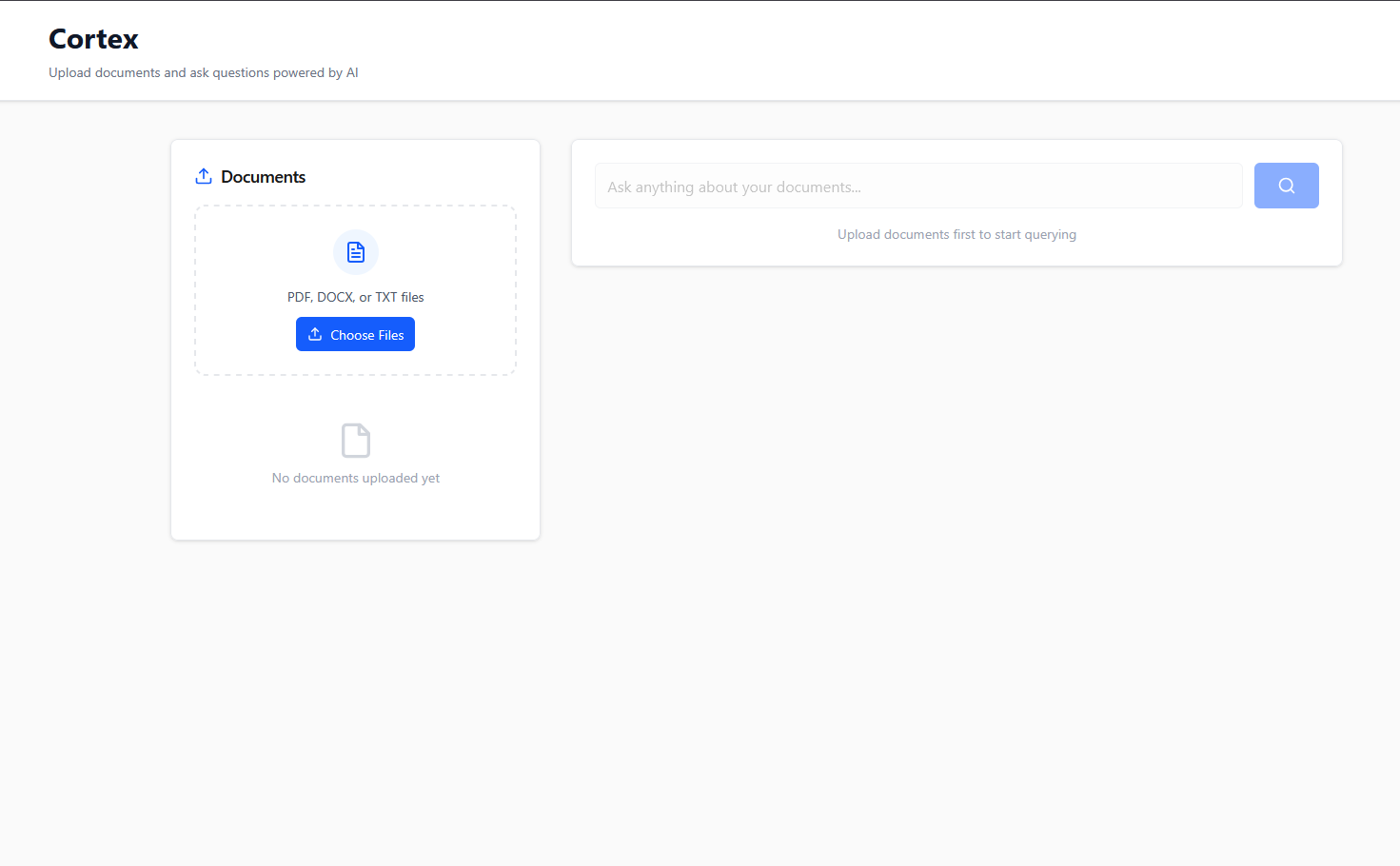 Cortex screenshot 1